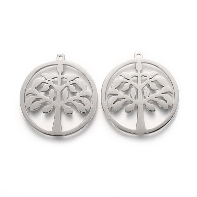 Non-Tarnish 304 Stainless Steel Pendants LS-STAS-L245-011P-1