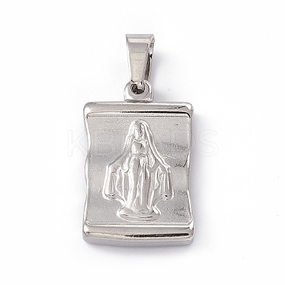 Non-Tarnish 304 Stainless Steel Pendants STAS-H171-03P-1