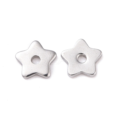 Non-Tarnish 304 Stainless Steel Beads STAS-D185-02P-01-1