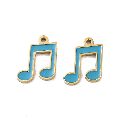Ion Plating(IP) 316 Surgical Stainless Steel Charms STAS-U014-65G-01-1