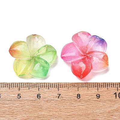 Multicolor Transparent Resin Cabochons RE-CBA0EC6-01-1