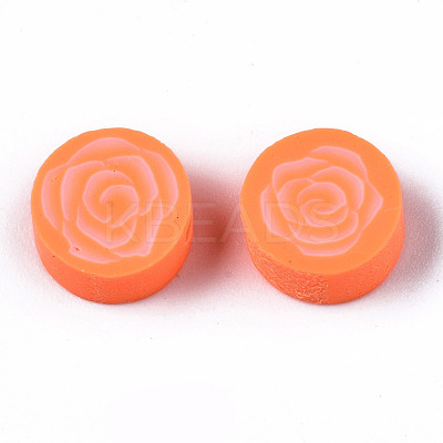 Handmade Polymer Clay Beads CLAY-N008-022H-1