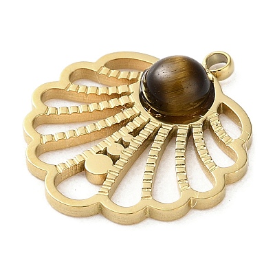 PVD Vacuum Plating 316 Stainless Steel Pendants STAS-C090-01G-01-1