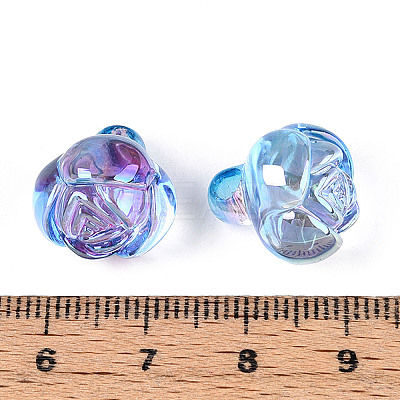 Electroplate Transparent Acrylic Beads LS-PACR-CJC0008-08E-1