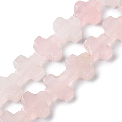 Natural Rose Quartz Beads Strands G-M418-B10-01-1