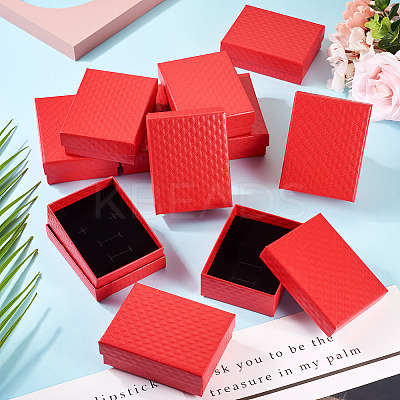 Rhombus Textured Cardboard Gift Storage Boxes CON-TAC0010-03A-04-1