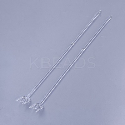 Plastic Floral Picks AJEW-PH0017-13-1