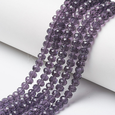 Glass Beads Strands EGLA-A034-T4mm-D15-1