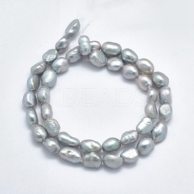 Natural Cultured Freshwater Pearl Beads Strands PEAR-K003-17-1