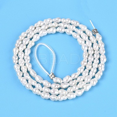 Natural Nucleated Pearl Beads Strands PEAR-N012-02O-01-1