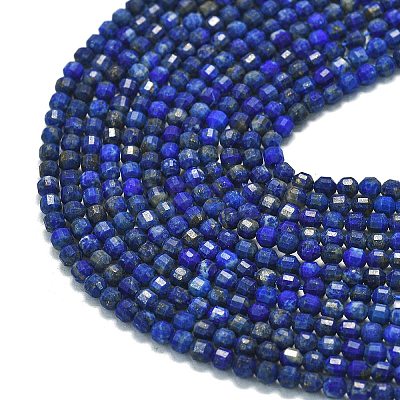 Natural Lapis Lazuli Dyed Beads Strands G-A260-A33-01-1