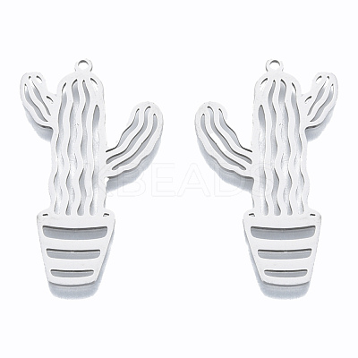 Non-Tarnish 201 Stainless Steel Pendants STAS-N090-LA972-1-1
