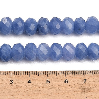 Faceted Dyed Natural White Jade Beads Strands GG-CBAE966-01B-O-1