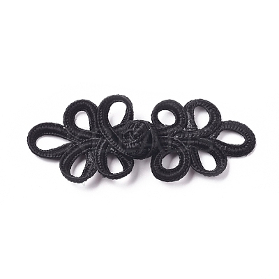 Handmade Chinese Frogs Knots Buttons Sets BUTT-WH0014-24A-1