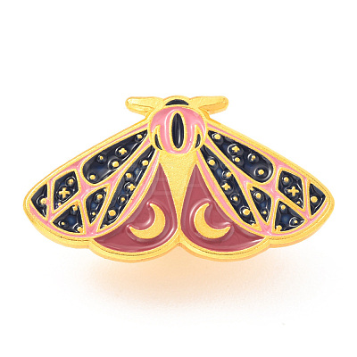 Alloy Enamel Brooches JEWB-P006-B04-1