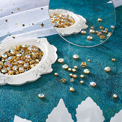 780Pcs 6 Style Sew on Rhinestone DIY-YS0001-44-1