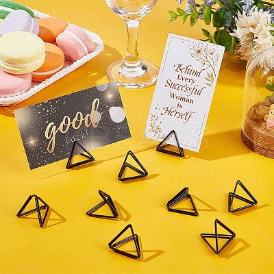 38Pcs Mini Iron Place Card Holders AJEW-CP0007-81B-1