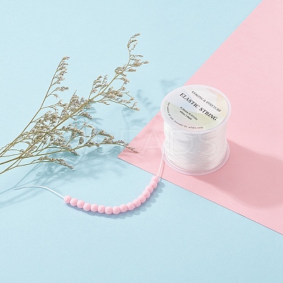 Flat Elastic Crystal String EW-YW0001-0.8mm-02E-1