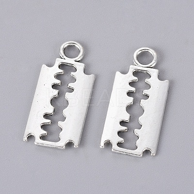 Tibetan Style Alloy Pendants TIBEP-17995-AS-RS-1