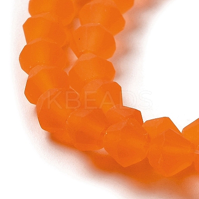 Imitate Austrian Crystal Frosted Glass Beads Strands LS-EGLA-A039-T2mm-MD11-1