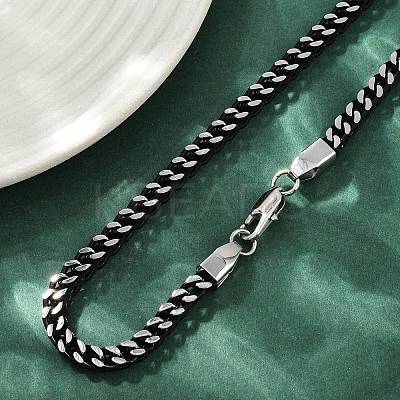 5MM 304 Stainless Steel Wheat Chain Necklaces for Women Men NJEW-Z093-04EB-1