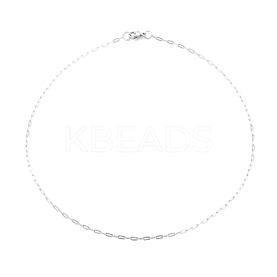 Non-Tarnish 304 Stainless Steel Paperclip Chain LS-NJEW-H205-03P-1
