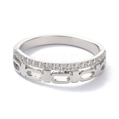 304 Stainless Steel Finger Rings RJEW-J071-07-P-1
