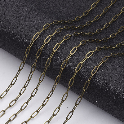 Brass Paperclip Chains CHC-S008-001D-AB-1