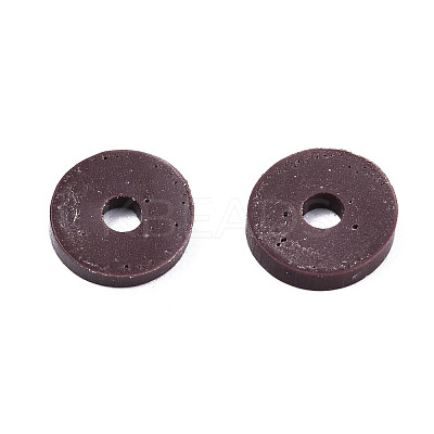 Handmade Polymer Clay Beads CLAY-R067-6.0mm-A38-1