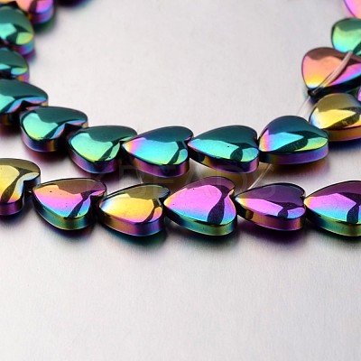 Electroplate Non-magnetic Synthetic Hematite Bead Strands X-G-F300-22B-02-1