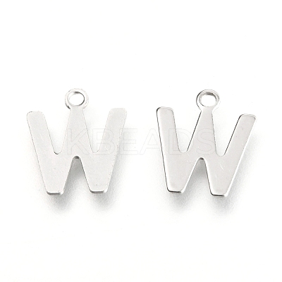 Non-Tarnish 201 Stainless Steel Charms STAS-C021-06P-W-1