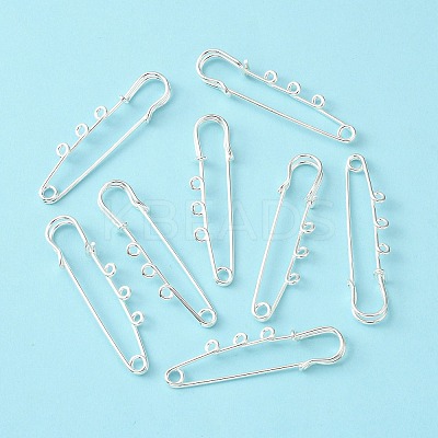 Iron Brooch Findings KK-Q491-S-1