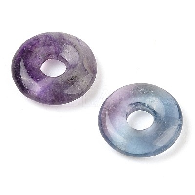 Natural Fluorite Pendants G-C066-02-02-1