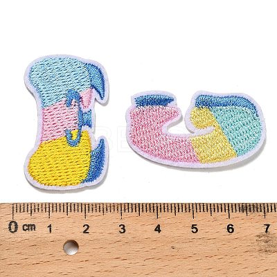 Letter A~Z Embroider Thread Cloth on/Sew On Patches PATC-K001-02-1