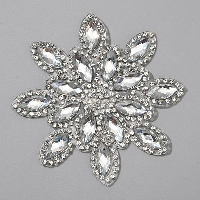 Hotfix Rhinestones PATC-WH0001-48-1