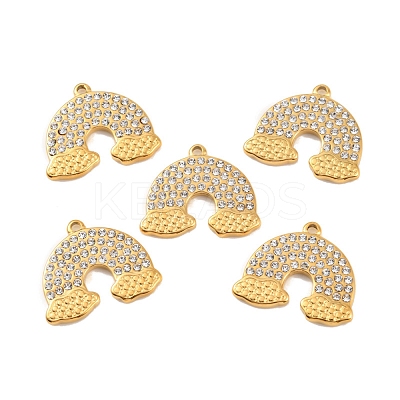 Ion Plating(IP) 304 Stainless Steel Pendants STAS-D051-04G-1