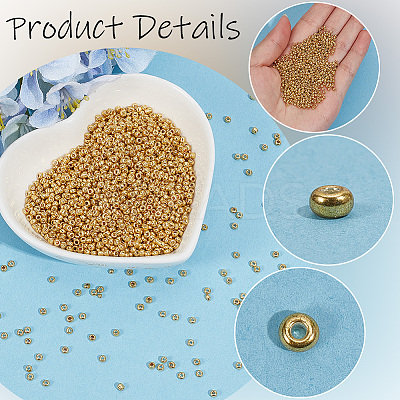 50G Glass Seed Beads SEED-PA0001-36A-02-1