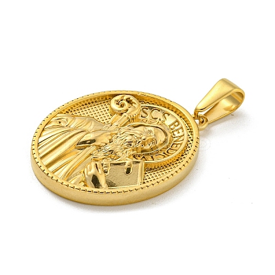 Ion Plating(IP) 304 Stainless Steel Pendants STAS-R231-18G-32-1