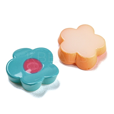 Opaque Resin Cabochons X-RESI-D003-01-1