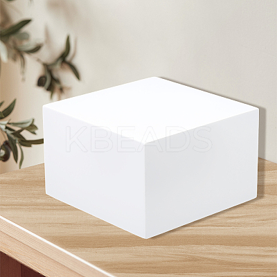 Baking Paint Wood Display Pedestals AJEW-WH20033-141A-02-1