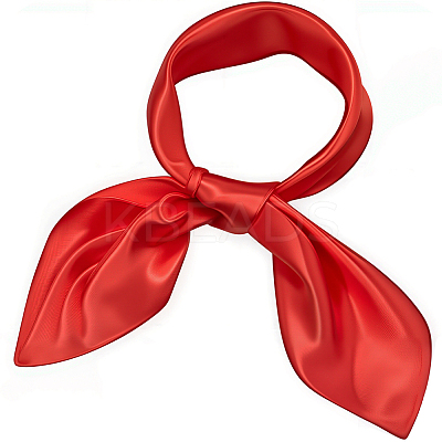 Detachable Satin Lady's Scarf AJEW-WH20072-79A-1