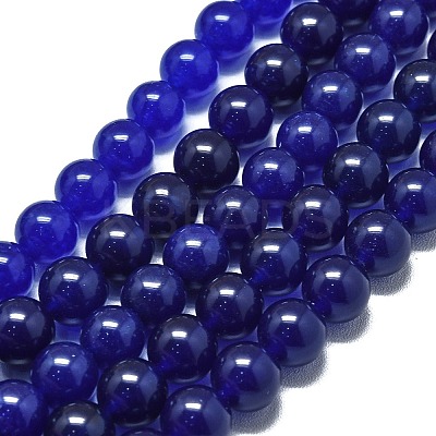 Natural Malaysia Jade Beads Strands G-L645-C01-10mm-18-1
