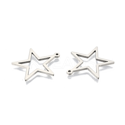 Non-Tarnish 201 Stainless Steel Pendants STAS-N098-096P-1