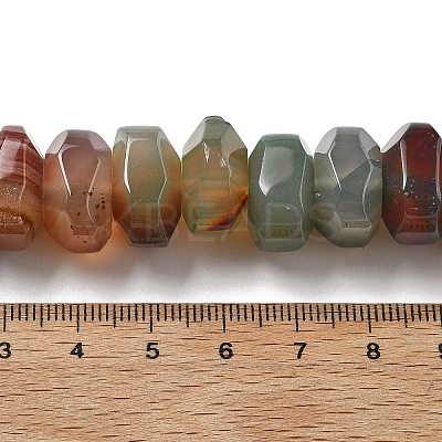 Natural Agate Bead Strands G-K392-A04-1