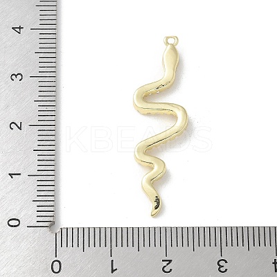 Brass Micro Pave Clear Cubic Zirconia Pendants LS-KK-S505-03G-03-1