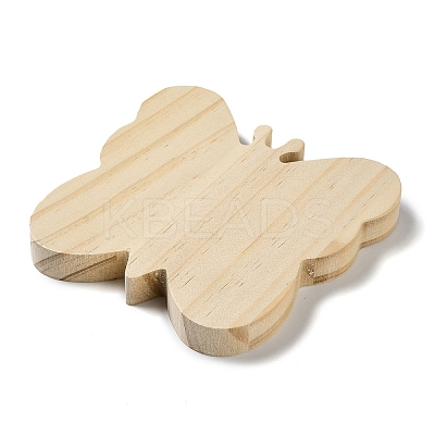 Butterfly Pine Wood Bracelet Design Boards X1-AJEW-D062-01-1