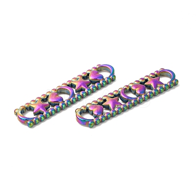 Ion Plating(IP) 304 Stainless Steel Connector Charms STAS-L268-036MC-1