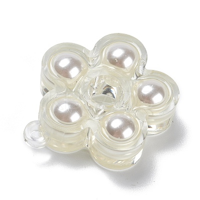 (Defective Closeout Sale: Yellowing) Transparent Acrylic Pendants TACR-XCP0001-05-1