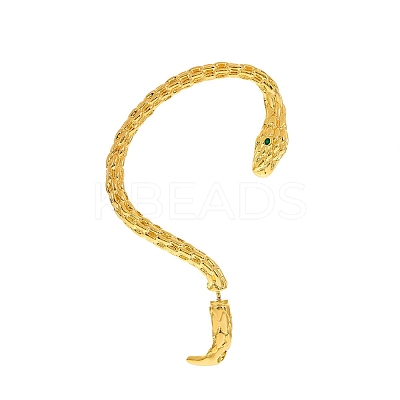 Alloy Snake Cuff Earrings for Girl Women Gift PW-WG93319-01-1
