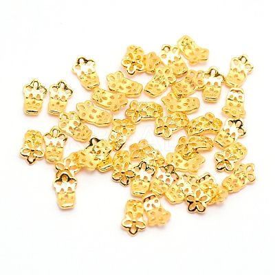 Alloy Cabochons MRMJ-WH0067-12G-RS-1